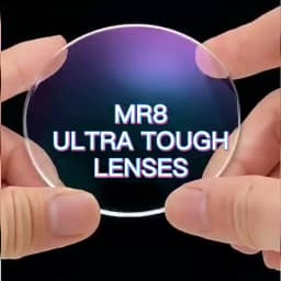 Super-tough MR-8 Series 4-weight Hardness 1.56-1.61-1.67 Index Aspheric Multifocal Progressive Optica Prescription Myopia Lenses