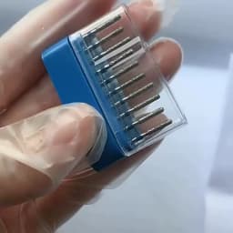 10pcs SF Series Straight Flat End Dental Diamond Burs High Speed Handpiece Teeth Whitening FG Dia 1.6MM Dentistry Materials