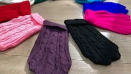 Dog Winter Clothes Knitted Pet Clothes For Small Medium Dogs Chihuahua Puppy Pet Sweater Yorkshire Pure Dog Sweater Ropa Perro