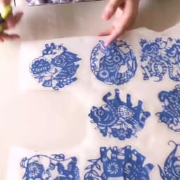 1PCS Pottery Ceramics Clay Transfer Paper Glaze Underglaze Colored Flower Paper Jingdezhen High Temperature DIY Decal Paper