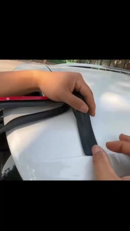 1m Car Rubber Sealing Strip Auto Trunk Lid Gap Seal Strip for Suv Hatchback Upper Edge Automotive Dustproof Sealant Accessories