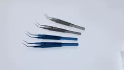 Ultrata Style Capsulorhexis Forceps Titanium stainless steel Ophthalmic Surgical Instruments