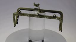 10 Pcs/Lot 15 CM Antique Bronze Square Bird Bead Metal Purse Frame Carved Kiss Clasp DIY Bag Accessory