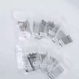 HYTOOS 10pcs/Pack Russian Diamond Nail Drill Bit 3.7*3.7mm Barrel Manicure Cuticle Burr Electric Drills Accessories Supplier