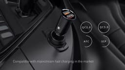 Baseus 30W USB Car Charger Quick Charge 4.0 3.0 FCP SCP USB PD For Xiaomi iPhone 12 13 14 15 Pro Fast Charging Car Phone Charger