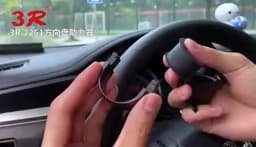 Turning Steering Wheel Booster Spinner Knob 360 Degree Rotation Metal Bearing Power Handle Ball Shaped Suitable for all cars