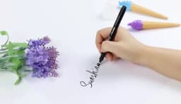 Hand Lettering Pens, Calligraphy Brush Pen, Pigment Liner Micron Pen Black Markers Set for Artist Sketch, Technical, Beginners