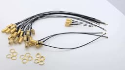 1pcs SMA to IPX Jumper 1st/4th Generation RF1/ RF4 Female Jack to SMA/ RP-SMA Female WIFI Antenna Cable RF1.13 Extension Pigtail