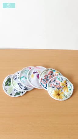 HappyFlute Super Absorbency Bamboo Nursing Pads Mum Use with Laundry Bag Waterproof Washable Feeding Pad Reusable Breast Pads