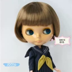 BOBO Doll wigs JD256 11-12 inch 28-30 CM Short BOBO Cut Synthetic mohair Resin doll wig