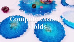 Flower Tea Cup Pad Molds Set DIY Handmade Crystal Big Flower Plate Clay Epoxy uv Resin Mold Silicone Craft Mold Art Home Decorat