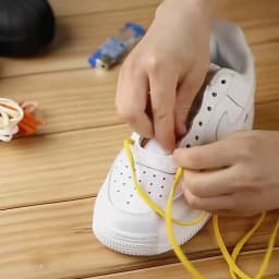 1Pair No tie Shoelaces Round Elastic Shoe Laces For Kids and Adult Sneakers Shoelace Quick Lazy Laces 21 Color Shoestrings