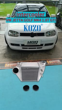Aluminum Intercooler for VW JETTA GOLF MK4 GTI Bora 1.9TDI 97-05