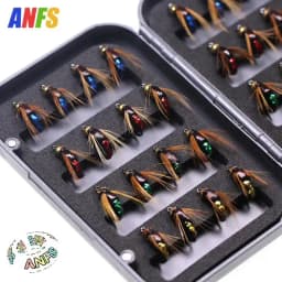 Fly Fishing Flies Kit Artificial Bait Nymph Scud Fly Bug Worm Trout Fishing Flies Insect Fishing lure Pack of 4pcs /8pcs /32pcs