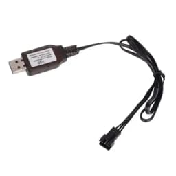 4V 2P 7.4V 3P 500mA Liion Remote Control Positive Portable USB Cable JST Plug Durable