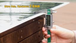 100 Watt Fiberglass Flexible Solar Panel 1000W-100W , Portable Bendable 12 Volts Mono Cell for RV Camping Home Boat Marine