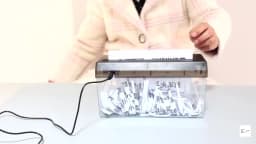 Mini Electric Paper Shredder A4 Portable Paper Cutter USB/Battery Powered Paper Invoice File Smasher Tool for Home Office School
