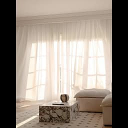 S Fold Wave White Tulle Customized Quality Window Sheer Curtains for Living Room Bedroom Decor Voile Yarn Luxury Chiffon창문커텐