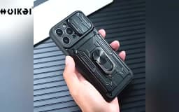Case For Samsung Galaxy S25 S24 S23 S22 S21 Ultra Plus S20 FE A55 A35 A54 A14 4G 5G Slide Camera Card Holder 360° Ring Cover
