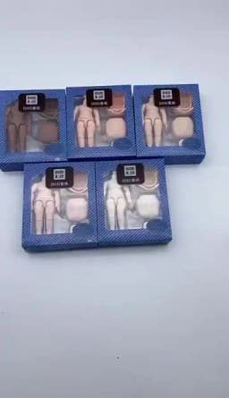 Obitsu 11CM Doll Toys DOD Body Suitable for GSC Head Ob11 1/12 BJD Body Spherical Joint Dolls Hand Set Body and Head Girls Toy