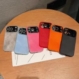 Luxury Flannel Woven Magnetic For Magsafe Case For iPhone 17 Pro Max 16 15 14 13 Matte Wireless Charging Hard Shockproof Cover
