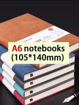 Notebook Business Sheepin Notepad Lined Daily Office Notebook Journal Stationery A6 160pages