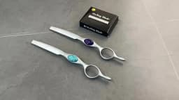 Professional Sharp Barber Razor Blade Purple Dragon Hair Razors Cut Hair Cutting Thinning Knife Salon Tools