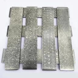 New Pattern VG10 Sandwich Damascus Steel for DIY Exquisite Knife Making Stainless Steel Knife Blade Blank Has Been HeatTreatment
