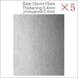 5Pcs 150 X 120mm Universal Microwave Oven Mica Sheet Wave Guide Waveguide Cover Sheet Plates Mica Plate