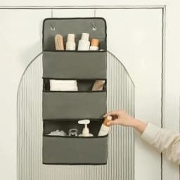 Space Saving Foldable Hanging Storage System Door Mounted Organizer for Shoes Toys Books Miscellaneous Items