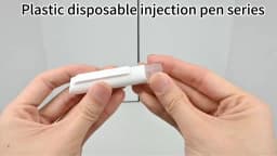 Portable 5Pcs Insulin Syringe Pen Set Disposable Adjustable 60U Insulin Injector Pen Precise Dosing Device