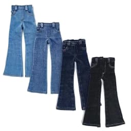 For Blythe Doll Clothes Jeans Pants for Ob24 Ob22 Azone Dolls Outfit Tight Shirt