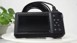 Dual Lens Industrial Endoscope Camera 4.3'' IPS Screen HD1080P Rigid Cable Pipe Sewer Inspection Borescope IP67 Waterproof